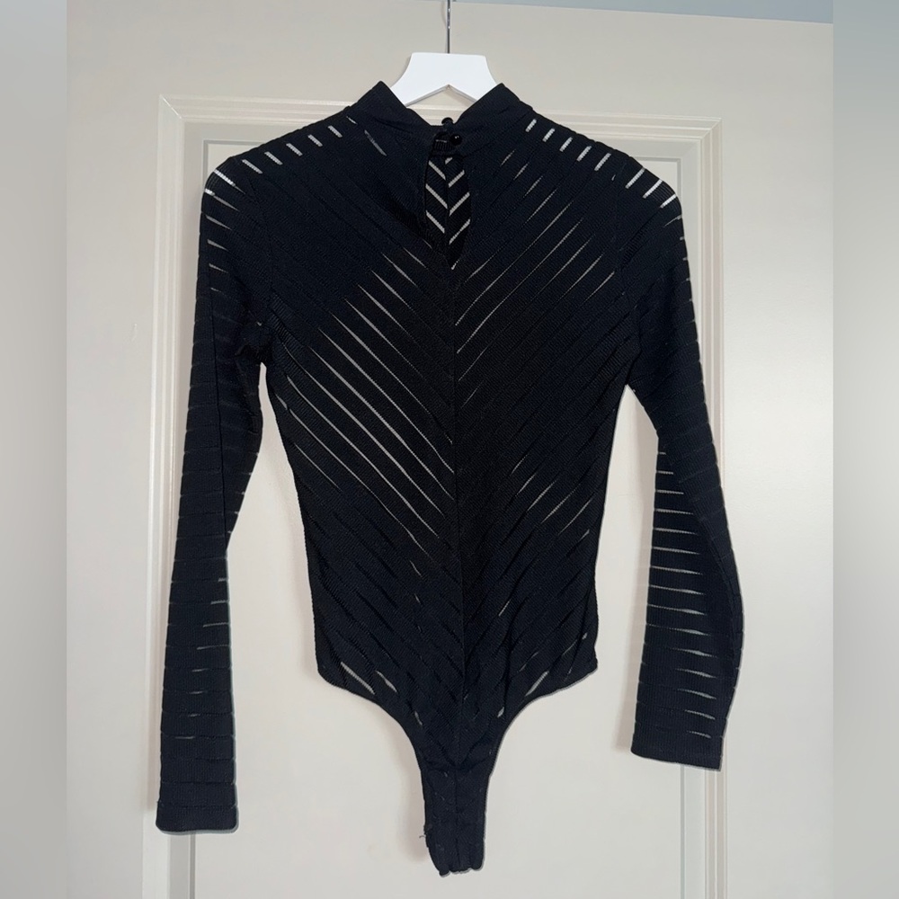 Black Bodysuit - Small/US 4